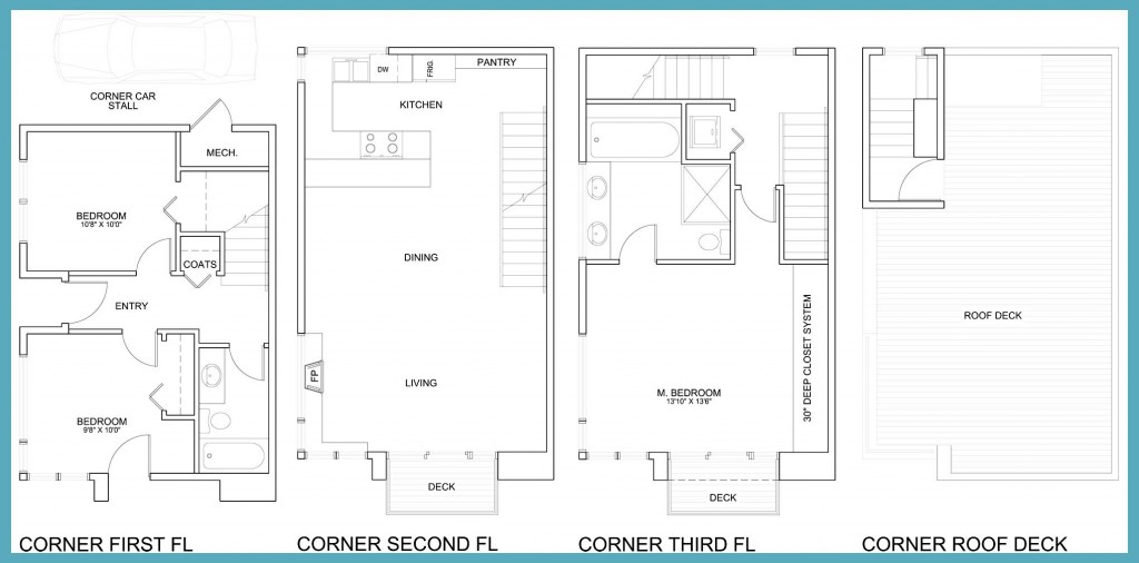 Malden 8 Corner Floor Plan