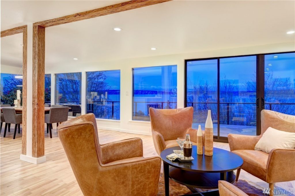 Updated Leschi Modern View Home with Huge ADU Urban Living